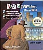 A to Z Mysteries: Books O-R: The Orange Outlaw; The Panda Puzzle; The Quicksand Question; The Runaway Racehorse (Audio CD)