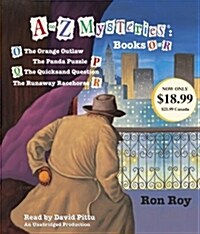 [중고] A to Z Mysteries: Books O-R: The Orange Outlaw; The Panda Puzzle; The Quicksand Question; The Runaway Racehorse (Audio CD)