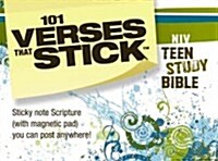 101 Verses That Stick for Teens: NIV Teen Study Bible (Paperback)