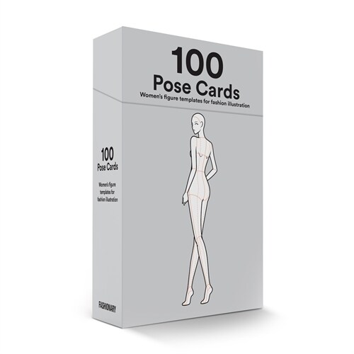 100 Poses for Fashion Illustration - Womens Edition (Postcard Book/Pack)