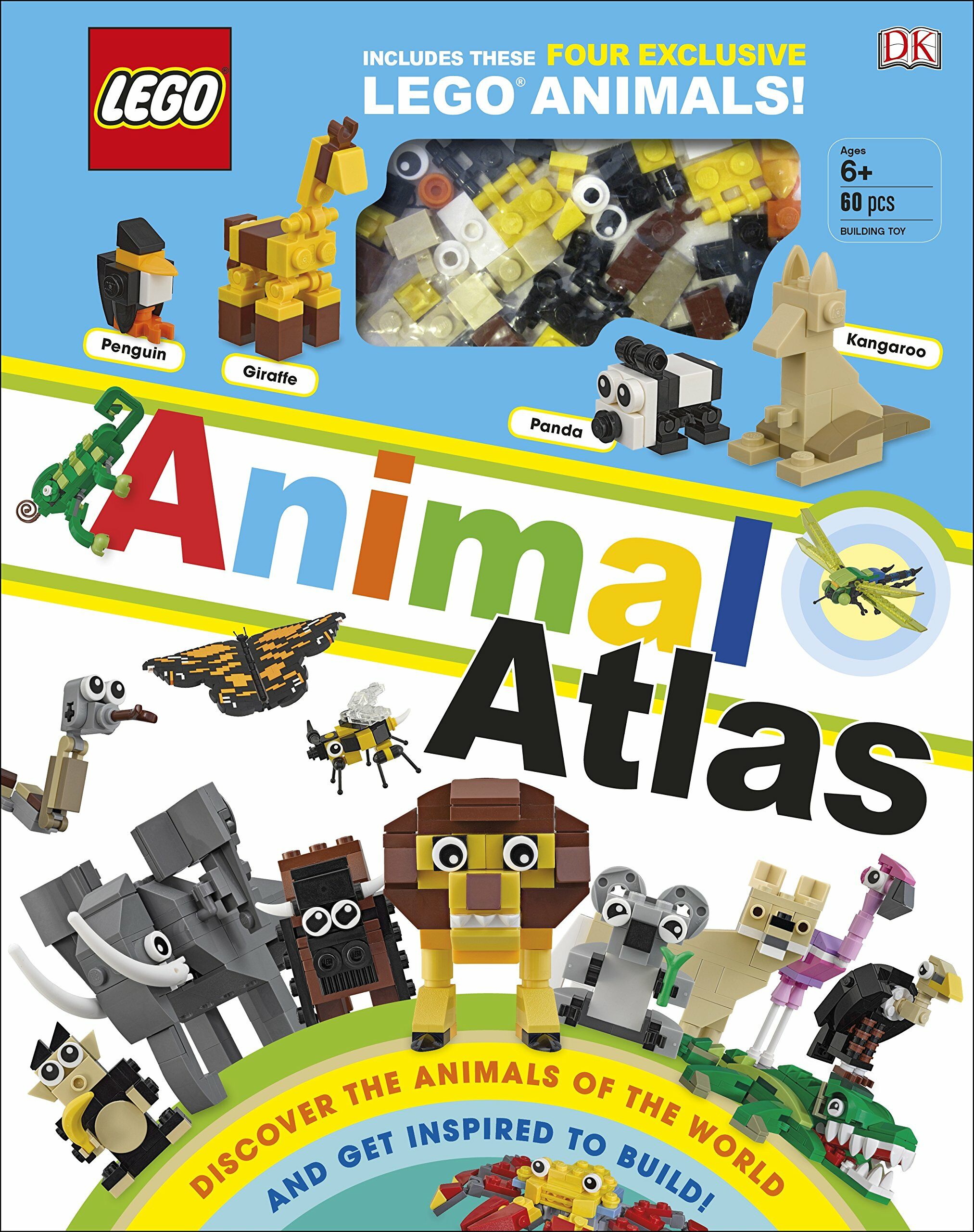 LEGO Animal Atlas : with four exclusive animal models (Hardcover)