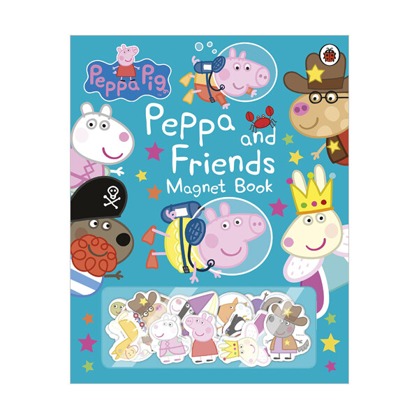 페파피그 : 페파와 친구들 자석놀이책 Peppa Pig : Peppa and Friends Magnet Book (Hardcover)