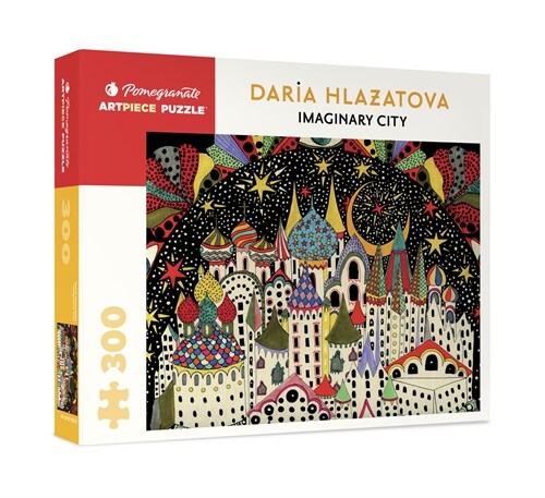 Daria Hlazatova Imaginary City 300 Piece Jigsaw Puzzle (Other)