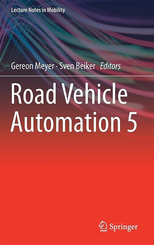 Road Vehicle Automation 5 (Hardcover, 2019)