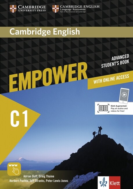 Cambridge English Empower Advanced Students Book with Online Assessment and Practice, and Online Workbook Klett Edition (Hardcover)