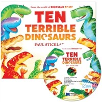 노부영 Ten Terrible Dinosaurs (Paperback + CD) - 노래부르는 영어동화