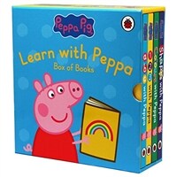 Learn with Peppa Pig (4 Board books)