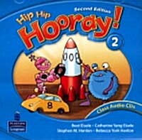 [중고] Hip Hip Hooray 2, (audio CD), Second Edition		 