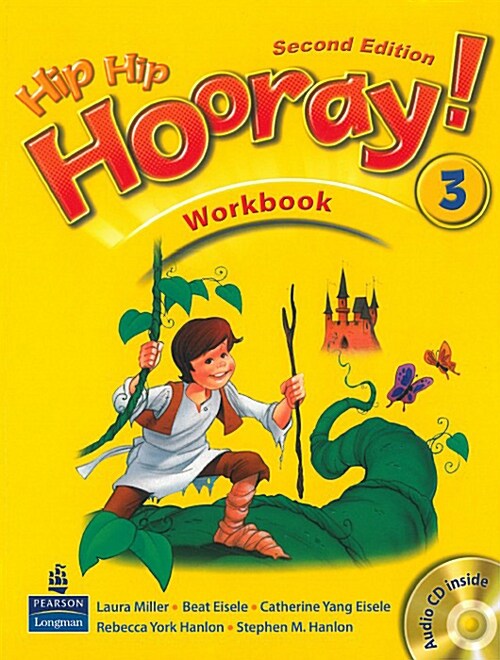 Hip Hip Hooray 3, (workbook)(CD1장포함),Second Edition		 