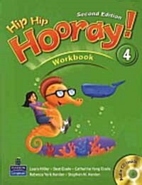 [중고] Hip Hip Hooray 4, (workbook)(CD1장포함),Second Edition		