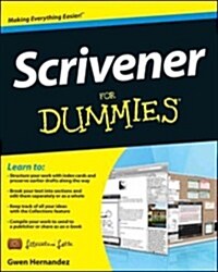 Scrivener for Dummies (Paperback, New)