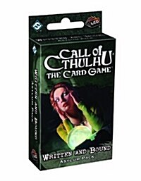 Call of Cthulhu Lcg: Written and Bound Asylum Pack (Board Games)