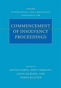 Commencement of Insolvency Proceedings (Hardcover)