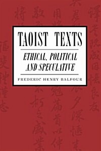 Taoist Texts (Paperback)