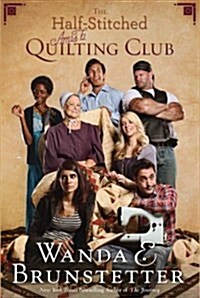 The Half-Stitched Amish Quilting Club (Hardcover, Large Print)