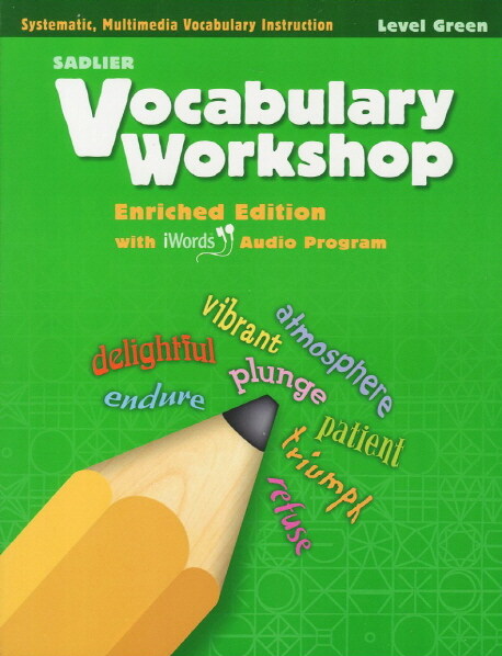 [중고] Vocabulary Workshop Level Green : Student Book (G-3) (Paperback, Enriched Edition)