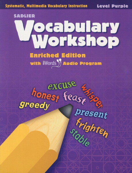 [중고] Vocabulary Workshop Level Purple : Student Book (Paperback, Enriched Edition)