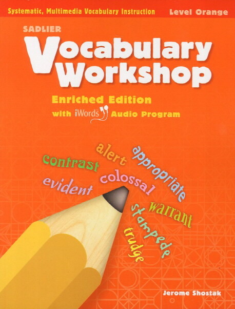 [중고] Vocabulary Workshop(enriched) Student Book: Orange (Paperback, Enriched Edition)