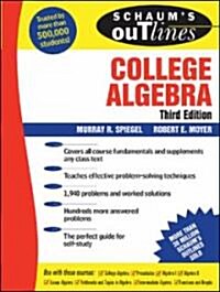 Schaums Outline Of College Algebra (Paperback, 3rd)