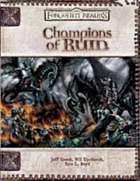 Champions Of Ruin (Hardcover)