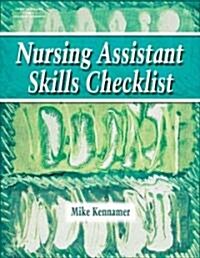 Nursing Assistant Skills Checklist (Paperback)