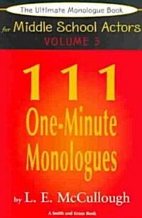 111 One-minute Monologues (Paperback)