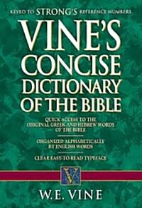 Vines Concise Dictionary of Old and New Testament Words (Paperback)