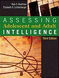 [중고] Assessing Adolescent and Adult Intelligence (Hardcover, 3, Revised)