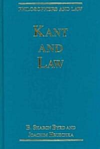 Kant And Law (Hardcover)