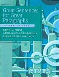 Great Sentences for Great Paragraphs (Paperback, 2nd)