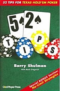 52 Tips For Texas HoldEm Poker (Paperback)