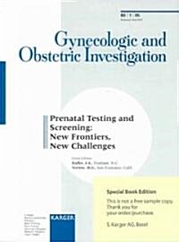Gynecologic and Obstetric Investigation (Paperback, 1st)