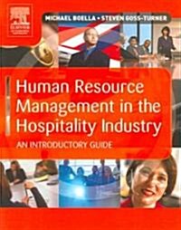 Human Resource Management in the Hospitality Industry (Hardcover, 8 New edition)