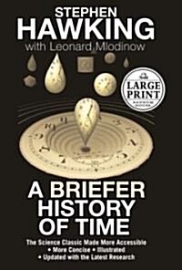 A Briefer History Of Time (Hardcover, Large Print)