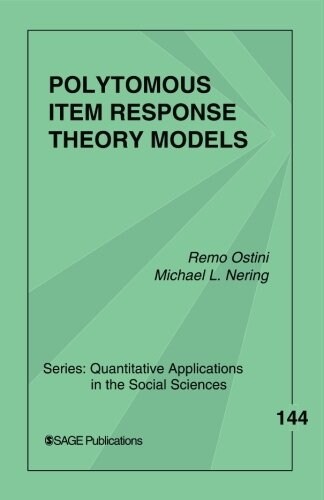 Polytomous Item Response Theory Models (Paperback)