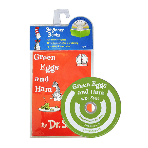 [중고] Green Eggs and Ham Book & CD [With CD] (Paperback)