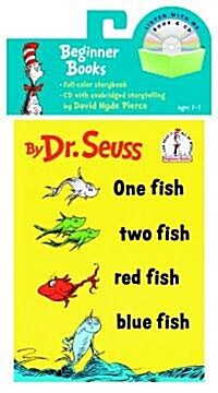 [중고] One Fish, Two Fish, Red Fish, Blue Fish Book & CD (Paperback)