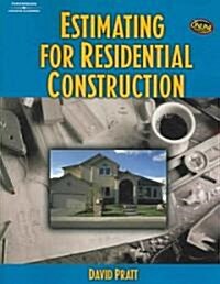 Estimating For Residential Construction (Paperback)
