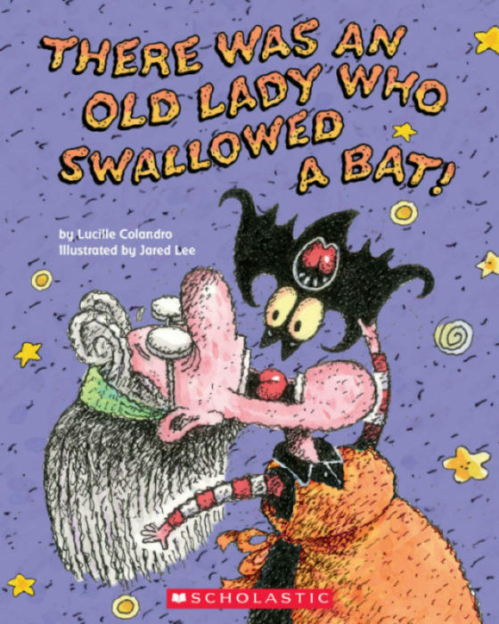 [중고] There Was an Old Lady Who Swallowed a Bat! (Paperback)