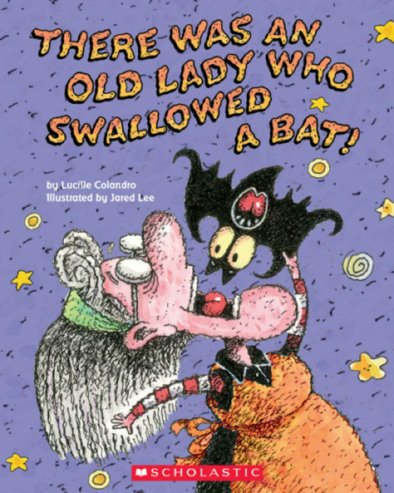 There Was an Old Lady Who Swallowed a Bat! (Paperback)