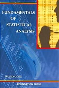 Fundamentals Of Statistical Analysis (Paperback)