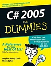 C# 2005 for Dummies [With CDROM] (Paperback)