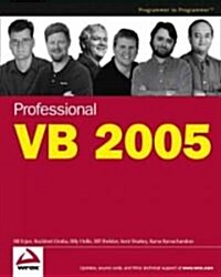 Professional VB 2005 (Paperback)