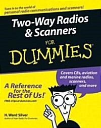 [중고] Two-way Radios & Scanners For Dummies (Paperback)