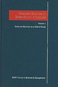 Consumer Behavior I: Research and Influences (Hardcover)