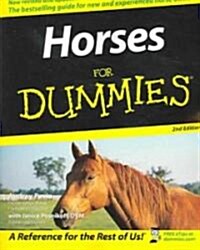 Horses for Dummies (Paperback, 2)