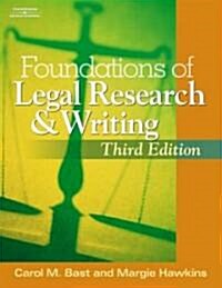 Foundations Of Legal Research And Writing (Paperback, 3rd)