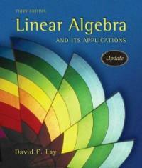 Linear algebra and it's applications 3rd ed. update