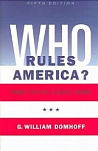 [중고] Who Rules America? (Paperback, 5th)