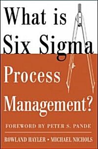 What Is Six SIGMA Process Management? (Paperback)